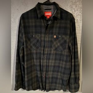 Coleman Large Flannel- Perfect for Fall